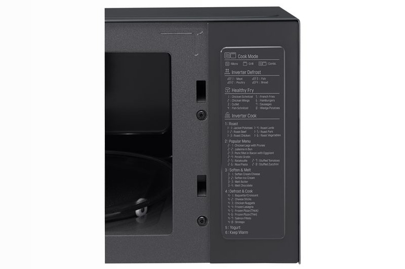 Microonde NeoChef 25 litri - Frittura leggera, Grill & Smart Inverter Acciaio