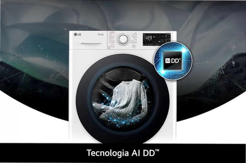 LG F4R3710NSWW - Lavatrice Classe A-10% White 1400rpm 10kg Bianco