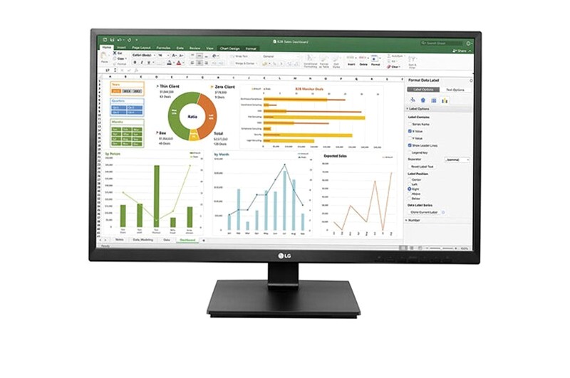 LG Business | Monitor 27" Nero IPS 1920 x 1080
