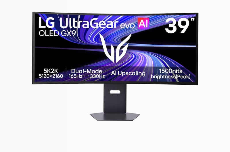 LG UltraGear™ evo GX9 39” - Il primo monitor gaming OLED 5K2K 38.6" Fucsia