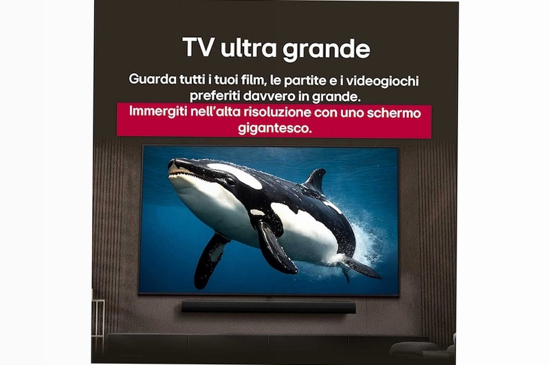 LG NanoCell AI NANO81 4K Smart TV 75 pollici Beige 75" HD