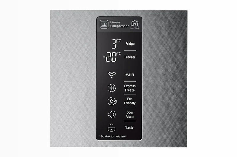 Frigorifero Combinato LG GBB60SAYXE Inox A