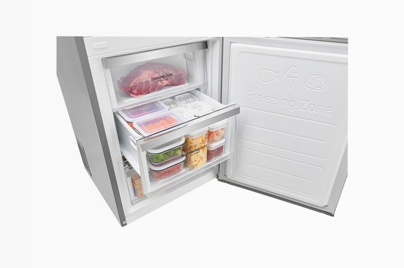 Frigorifero Combinato LG GBB60SAYXE Inox A