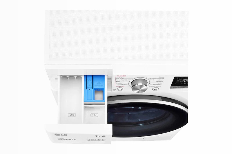 Lavatrice AI DD™ Serie V7 - Classe A/A/A 1400rpm 8kg Bianco