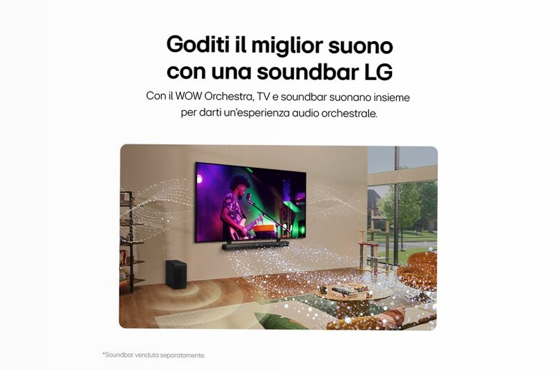 TV 65 pollici LG QNED87 AI 4K Smart TV 2024 Beige 65" HD