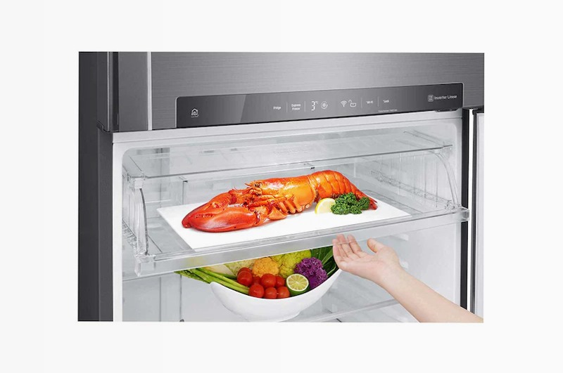 Frigorifero Doppia Porta LG GTB744PZHZD Inox E 506lt