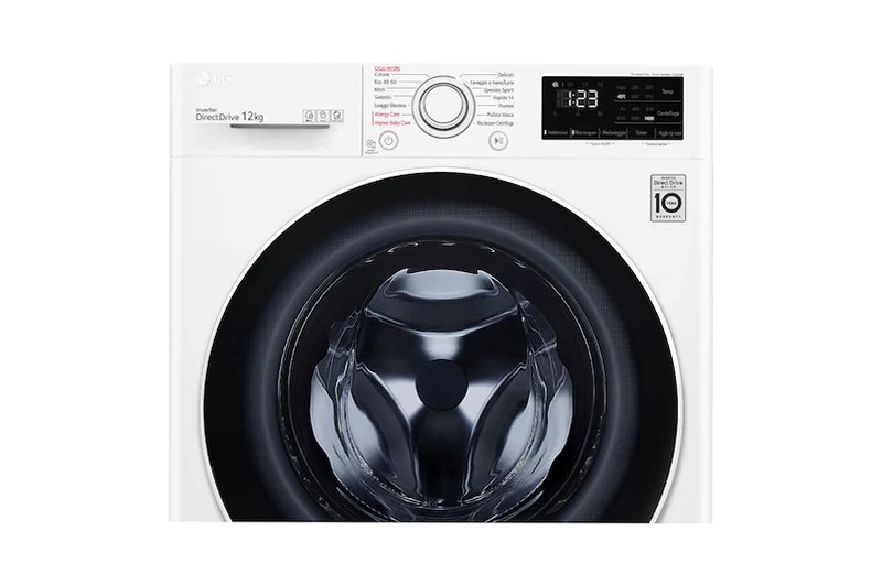 Lavatrice 12kg LG F4WV312S0E Bianco