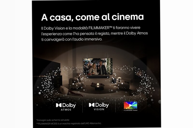 TV 55 pollici LG OLED evo AI C4 4K Smart TV 2024