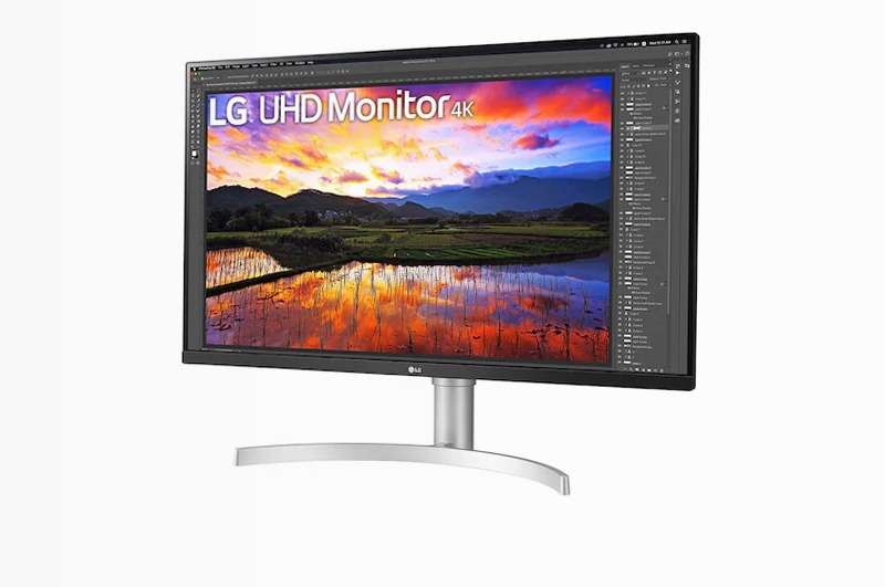 LG Ultra HD Monitor 32" Serie UN650 Beige IPS 3840 x 2160