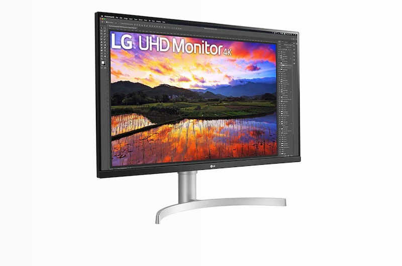 LG Ultra HD Monitor 32" Serie UN650 Beige IPS 3840 x 2160