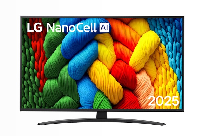 TV 43 pollici LG NanoCell AI NANO81 4K Smart TV 2025 - 43NANO81A6A | LG Italia