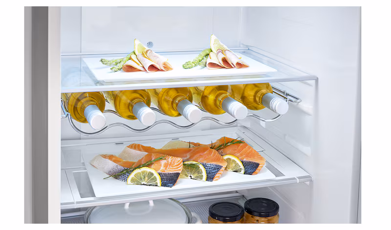 Frigorifero Combinato LG GBB60PZGZS Inox A 375lt
