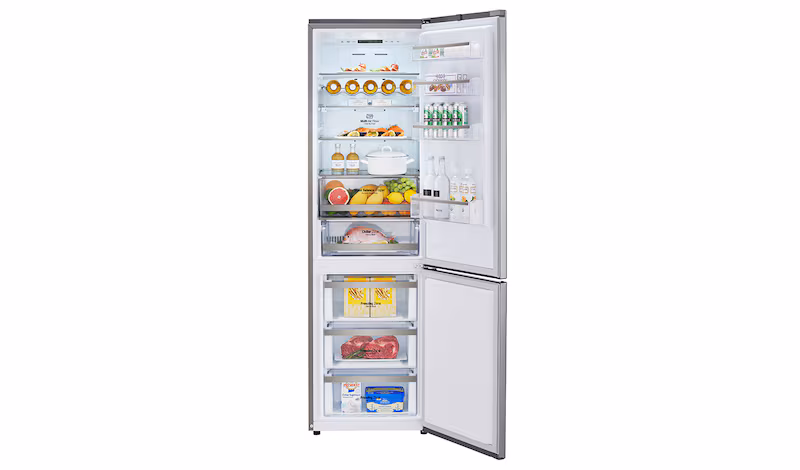 Frigorifero Combinato LG GBB60PZGZS Inox A 375lt