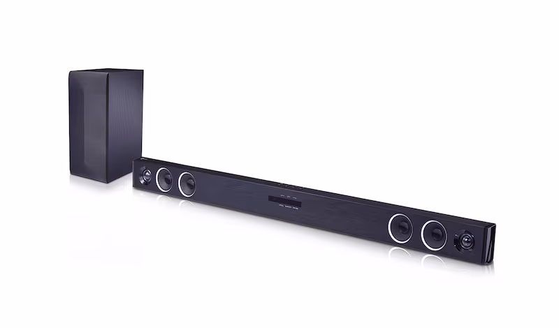 LG Soundbar 2.1 ch 300W Subwoofer Wireless - SH3B | LG Italia