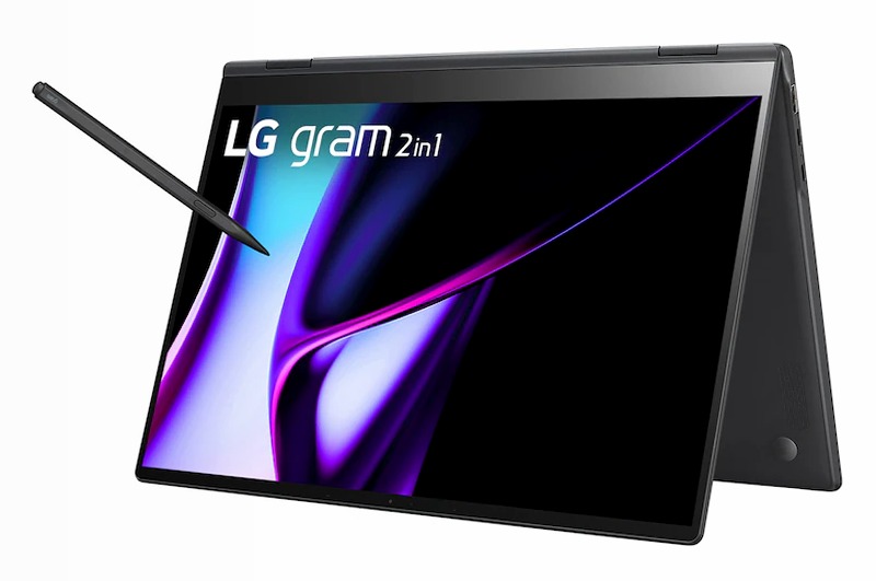 Notebook gram Pro 2 in 1 16", Windows 11 Home, Ultra7, 16GB RAM, 512GB SSD, Touch e Convertibile, Nero | LG Italia 16 512GB SSD 16"