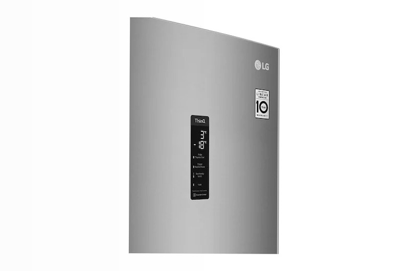 Frigorifero Combinato LG GBB72SAUCN - Classe C, 384L Inox C 384lt