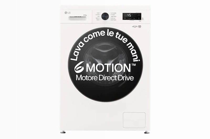LG W4NX1085NWB Lavasciuga 8/5kg Classe A/E White