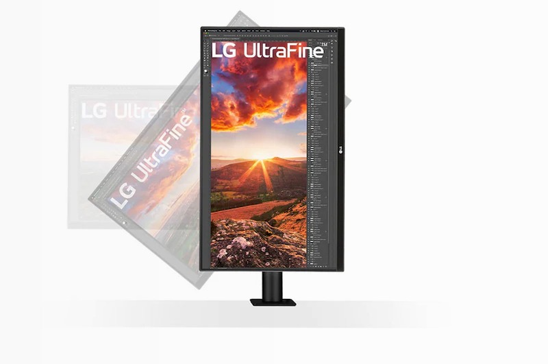 LG UltraFine Ergo | Monitor 27" Serie UN880P Nero