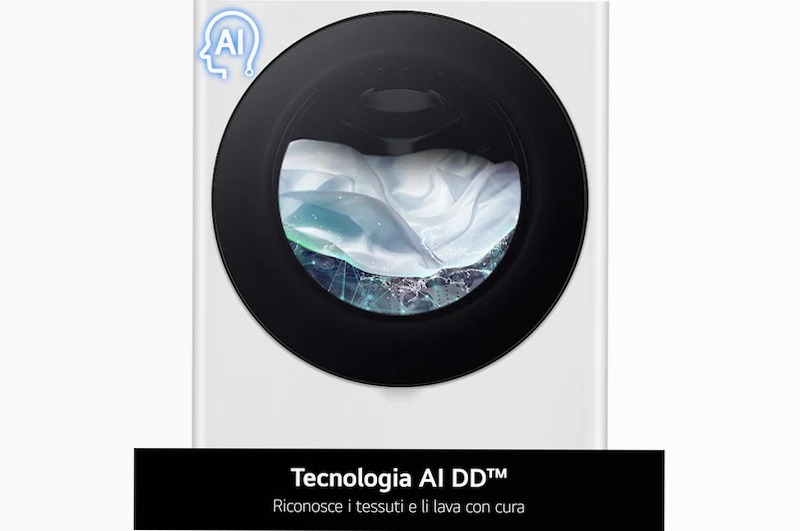 Lavatrice AI DD™ 10kg - Serie R5 1400rpm