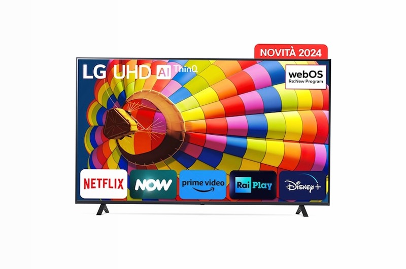 TV LG UHD 4K serie UT80 da 75 pollici 75UT80006LA webOS24 | LG Italia 75" HD
