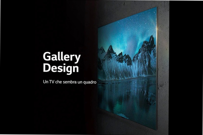 TV OLED Gallery Edition 4K 55 pollici | OLED55G26LA | LG Italia 55" HD
