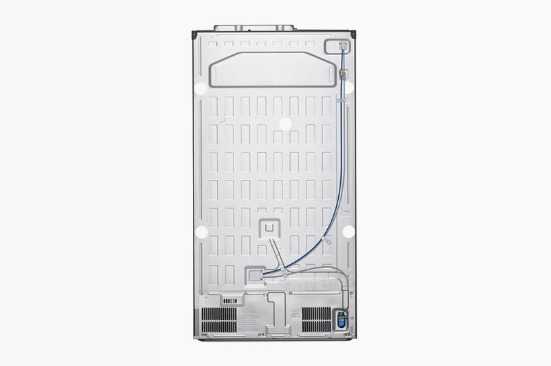 Frigorifero Side-by-Side Door-in-Door LG Nero Side by Side 635lt