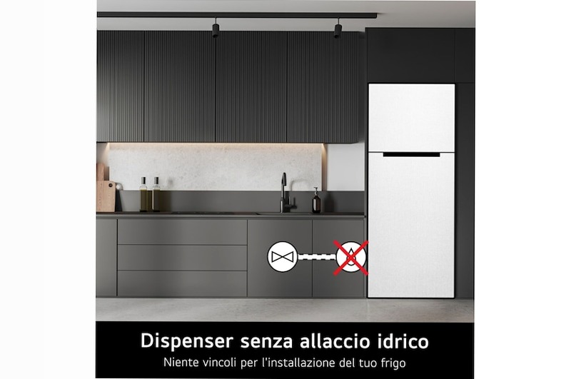 Frigorifero doppia porta maxi LG | Classe E, 592L E 592lt