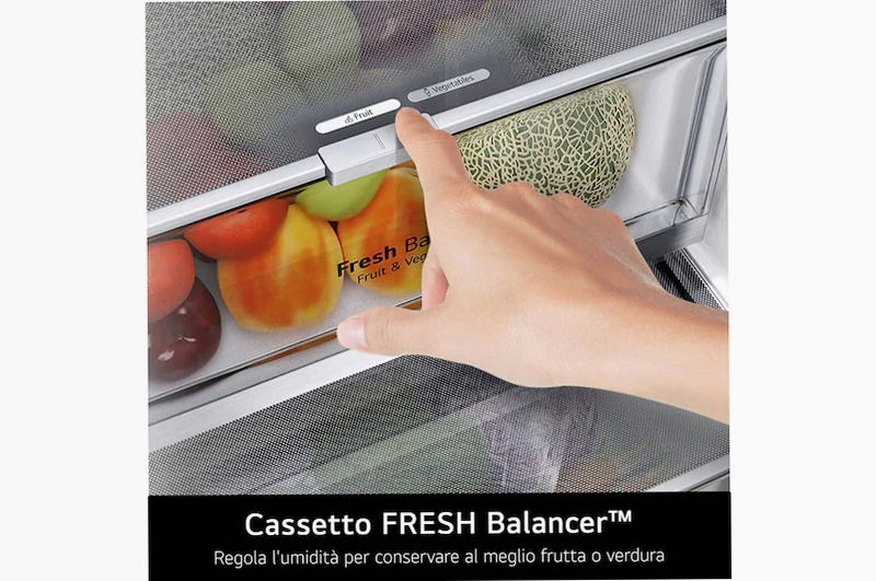 Frigorifero combinato Fit & Max 70cm - Classe A 465lt