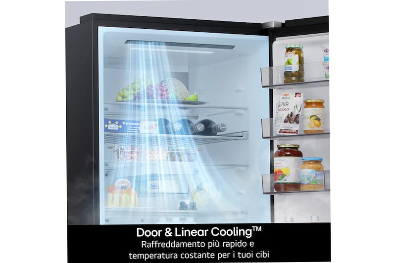 Frigorifero combinato Fit & Max 70cm - Classe A 465lt