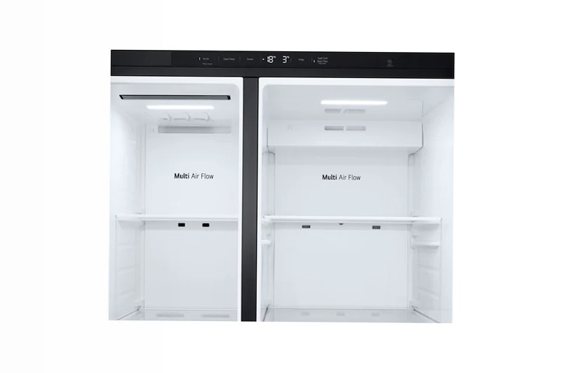 Frigorifero Syde-by-Side Essence Matte Black E Side by Side 638lt