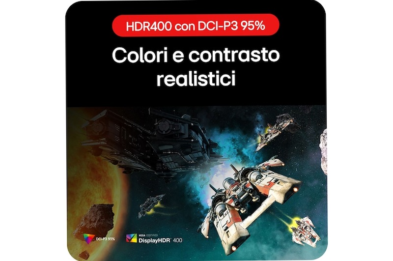 LG UltraGear 27" Serie GR93U Nero IPS