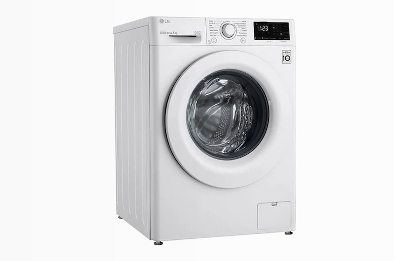 LG Lavatrice Smart AI DD™ 8kg - Classe Energetica C 1400rpm Bianco