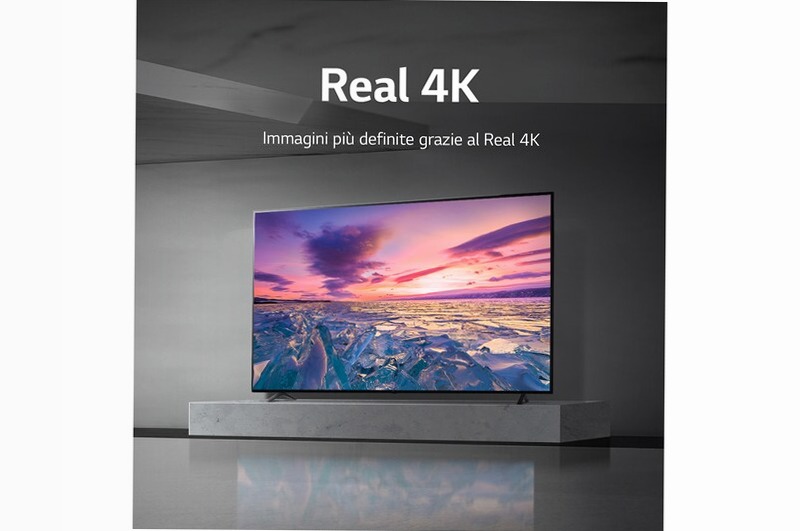 LG UHD TV 50'' Serie UQ81 Grigio 4K Crystal UHD