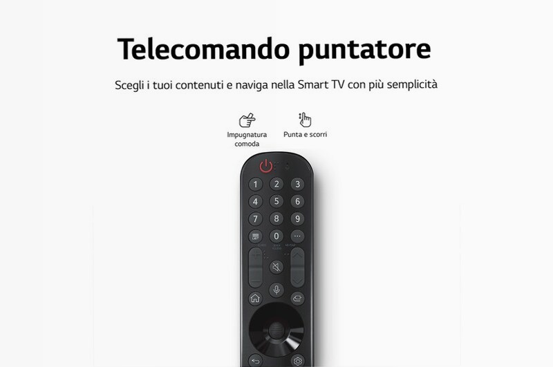 LG UHD TV 50'' Serie UQ81 Grigio 4K Crystal UHD