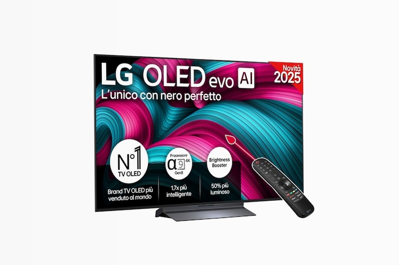 TV OLED55C55LA - LG AI C5 Beige 55" HD OLED