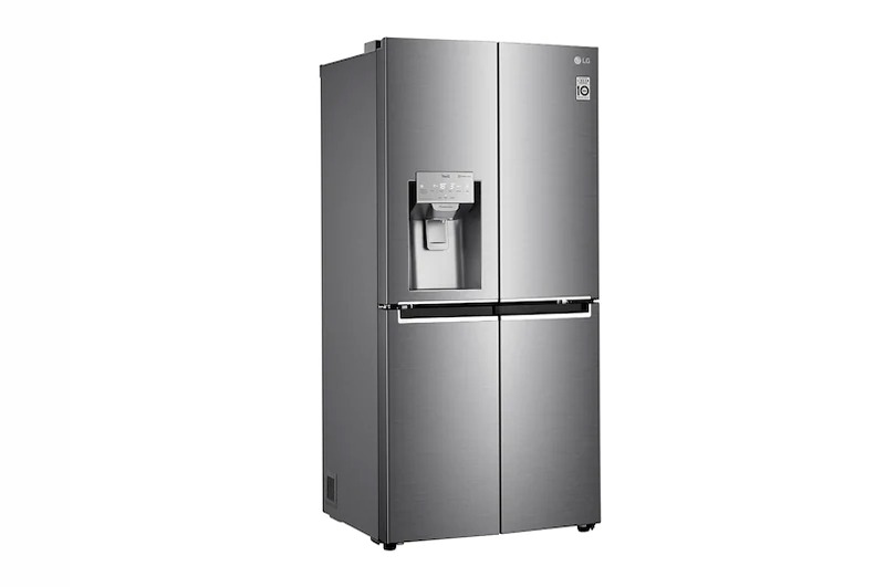 Frigorifero Multidoor Slim | Classe F, 506L | Wi-Fi, Dispenser con allaccio, UVnano, Door & Linear Cooling, No frost | Inox 506lt