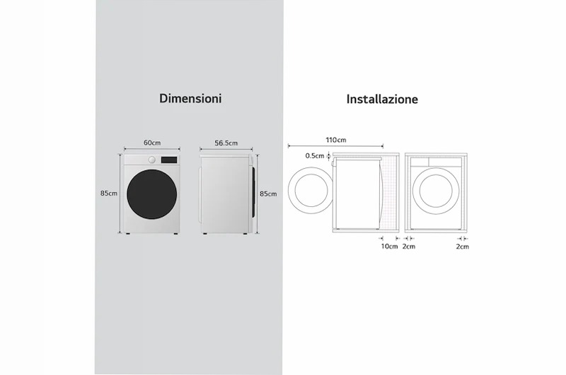 Lavatrice 9kg Next AI DD™ | Serie X9 Classe A 1400rpm
