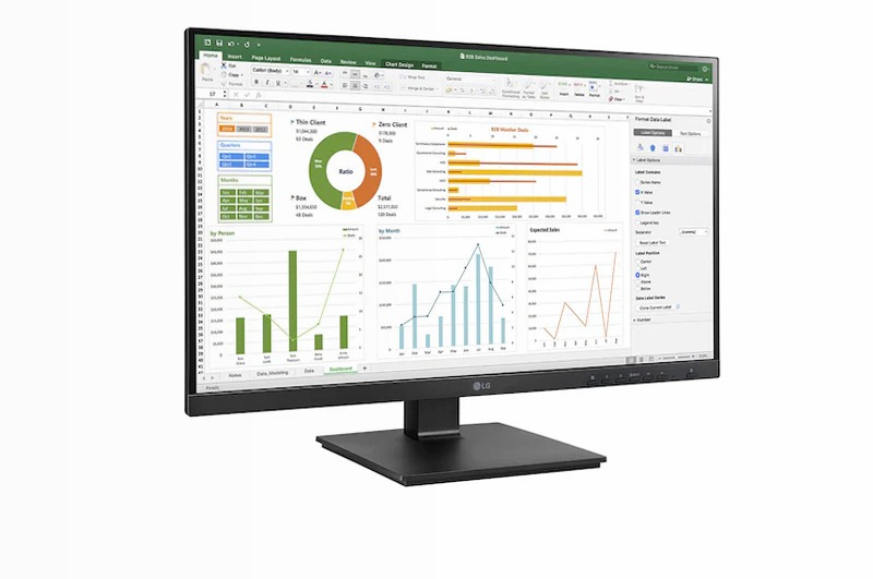 LG 27BN650Y-B - Monitor Full HD con Speaker Integrale 27" Fucsia