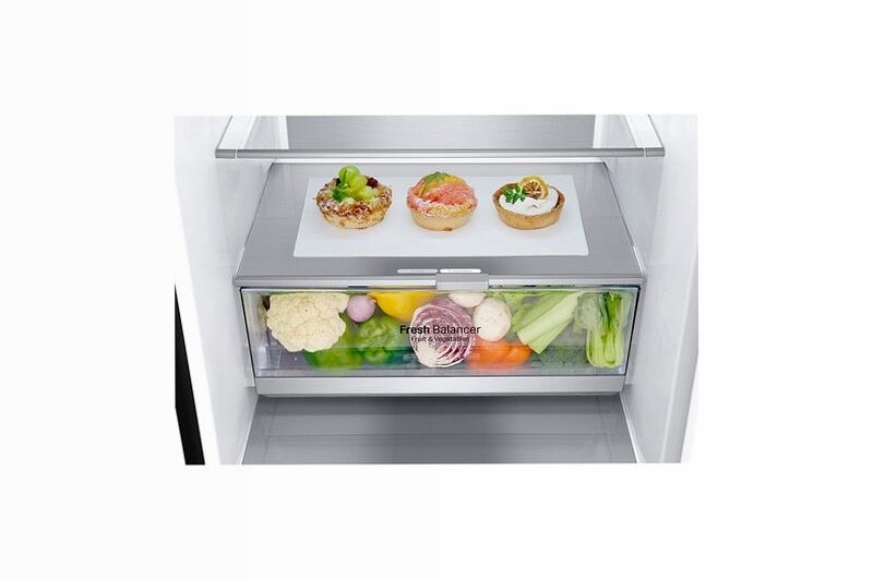 LG Frigorifero Combinato D - Metal Fresh 384lt