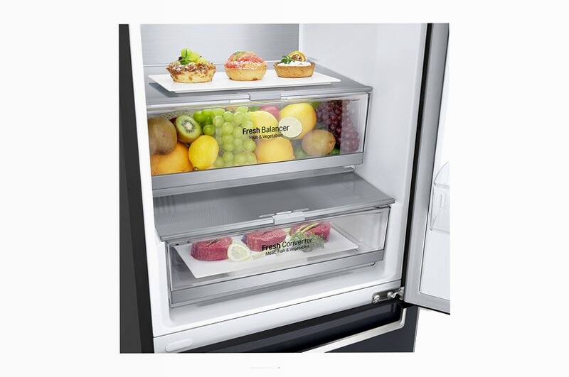 LG Frigorifero Combinato D - Metal Fresh 384lt