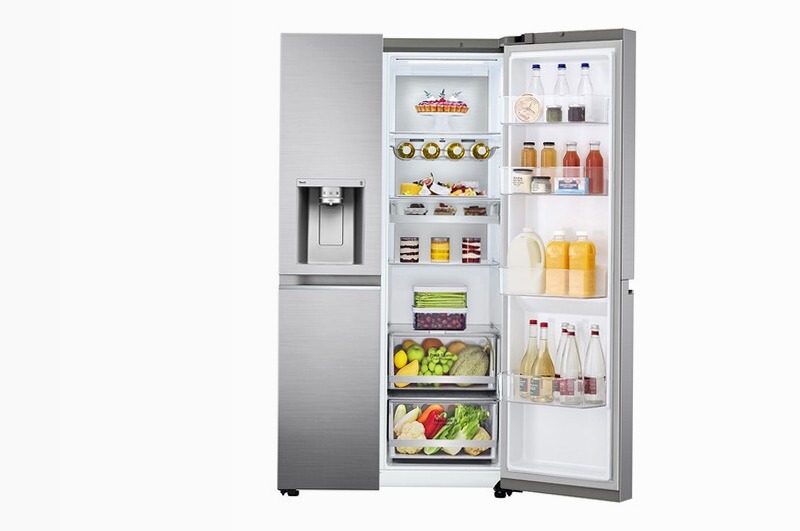 Frigorifero Side-by-Side Door-in-Door LG Inox E Side by Side 635lt