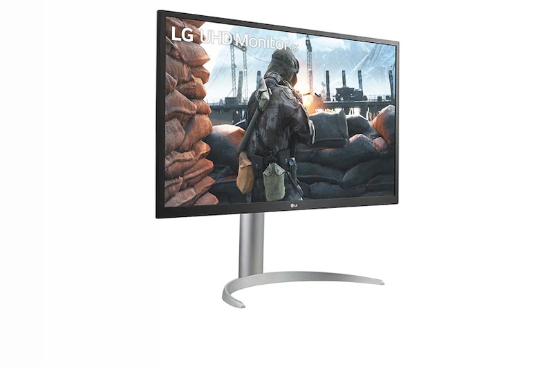 LG Ultra HD 27'' Serie UP550N - Monitor 4K HDR Bianco IPS 3840 x 2160
