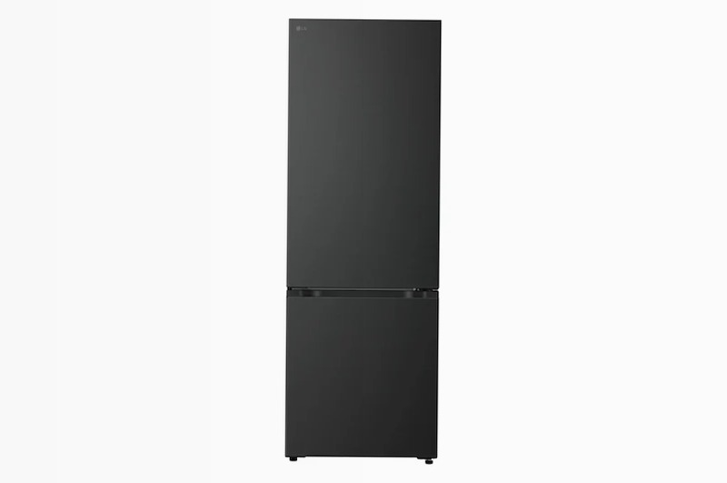 Frigorifero combinato Fit & Max 70cm| Classe A, 465L | AI Fresh, Wi-Fi, Metal Fresh, Door Cooling, Total No Frost| Black Steel | LG Italia Titanio