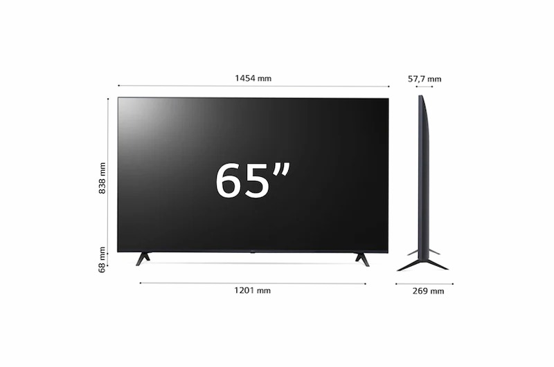 TV LG UHD 4K serie UT80 da 65 pollici 65UT80006LA webOS24 | LG Italia 65" HD