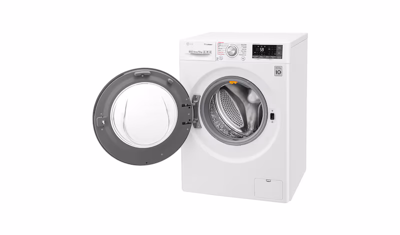 LG Lavatrice Smart TurboWash™ 10 kg 1400rpm 10kg Acciaio
