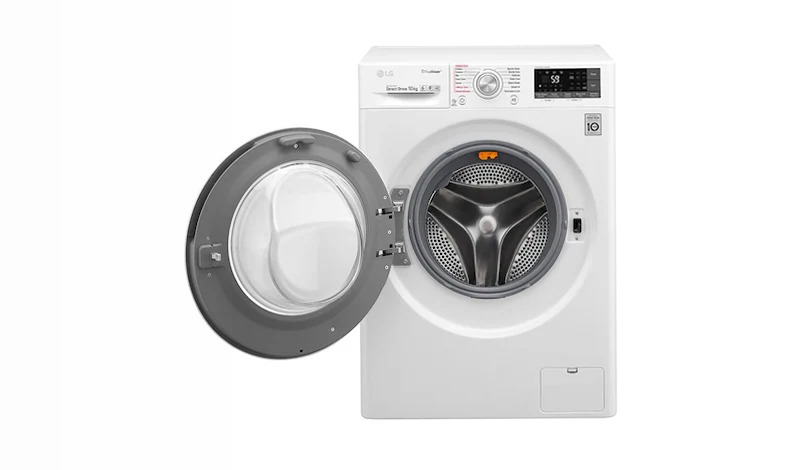 LG Lavatrice Smart TurboWash™ 10 kg 1400rpm 10kg Acciaio