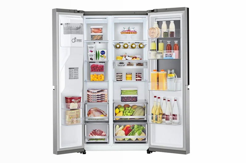 Frigorifero Side-by-Side InstaView Door-in-Door E Side by Side 635lt