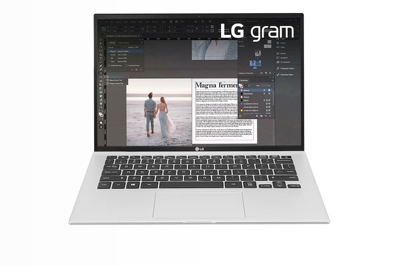 LG gram Notebook 14" 16:10 Intel i5 8GB 999g - 14Z90P-G.AR56D | LG Italia 12 72 Wh Li-Ion Windows