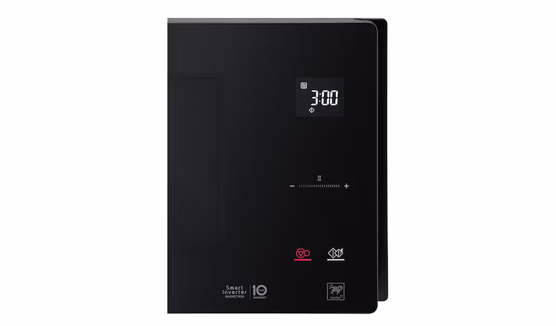 LG Microonde Smart Inverter Grill 25 Litri 1150W Nero Fumè