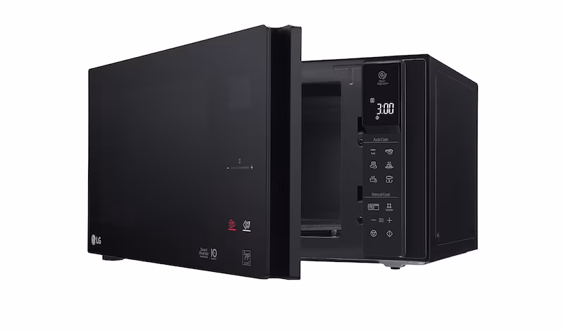 LG Microonde Smart Inverter Grill 25 Litri 1150W Nero Fumè
